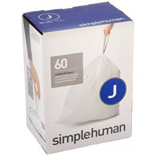 Simplehuman – Code J  sacs poubelle sur mesure  Lot de 60–30–45 litre - B019H6479C